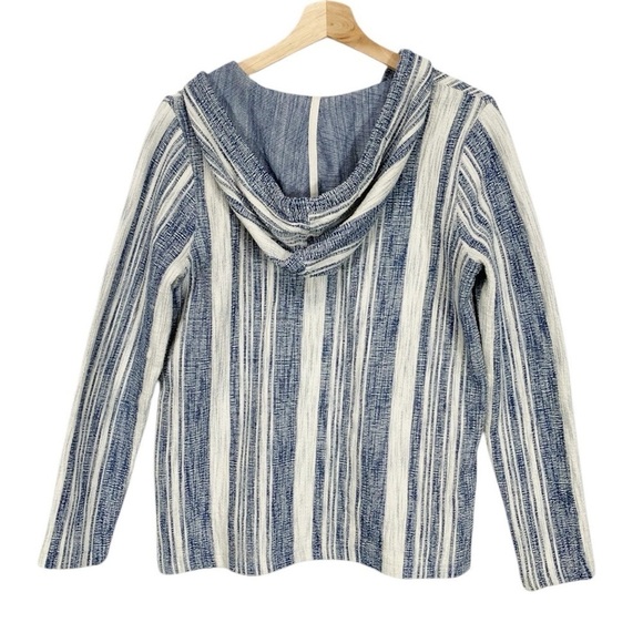 Faherty Islet Poncho Hoodie Sweatshirt Size Small - Picture 3 of 9